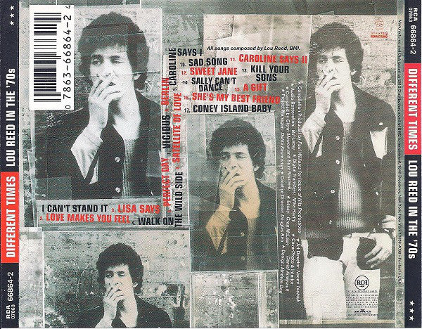 Lou Reed - Different Times: Lou Reed In The '70s (CD, Album, Comp, RM) - Image 4