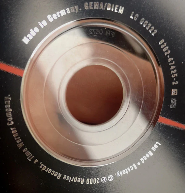 Lou Reed - Ecstasy (CD, Album) - Image 4