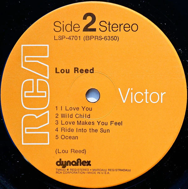 Lou Reed - Lou Reed (LP, Album, Ind) - Image 4