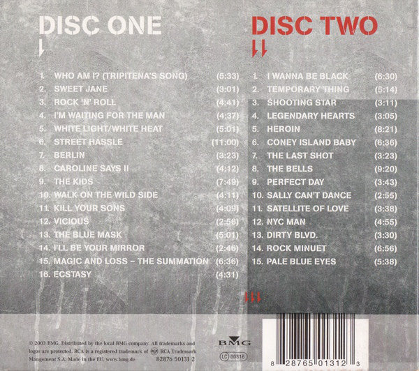 Lou Reed - NYC Man (2xCD, Comp, RM, Dig) - Image 2