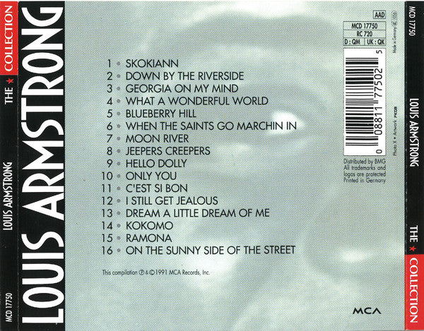Louis Armstrong - The ★ Collection (CD, Comp) - Image 2