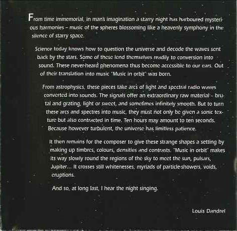 Louis Dandrel - Music In Orbit (CD, Album) - Image 5