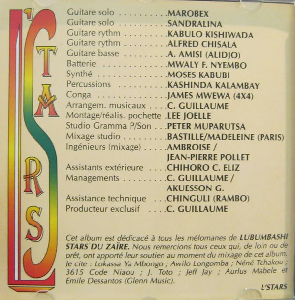 Lubumbashi Stars - African Megarythm Selection (CD, Album) - Image 3