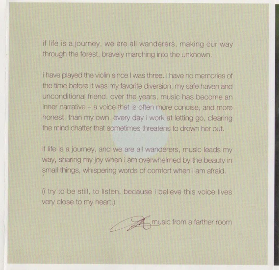 Lucia Micarelli - Music From A Farther Room (CD, Album) - Image 3