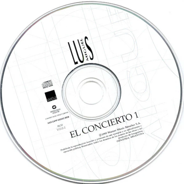 Luis Miguel - El Concierto (2xCD, Album) - Image 5