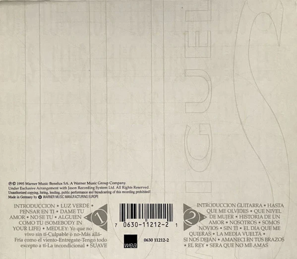 Luis Miguel - El Concierto (2xCD, Album, sli) - Image 2