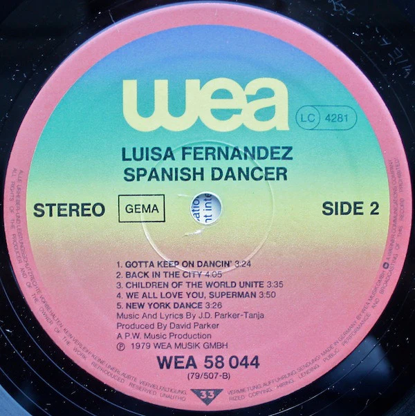 Luisa Fernandez - Spanish Dancer (LP, Album) - Image 4