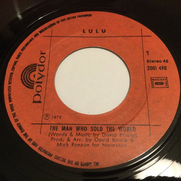 Lulu - The Man Who Sold The World / Watch That Man (7", Single)