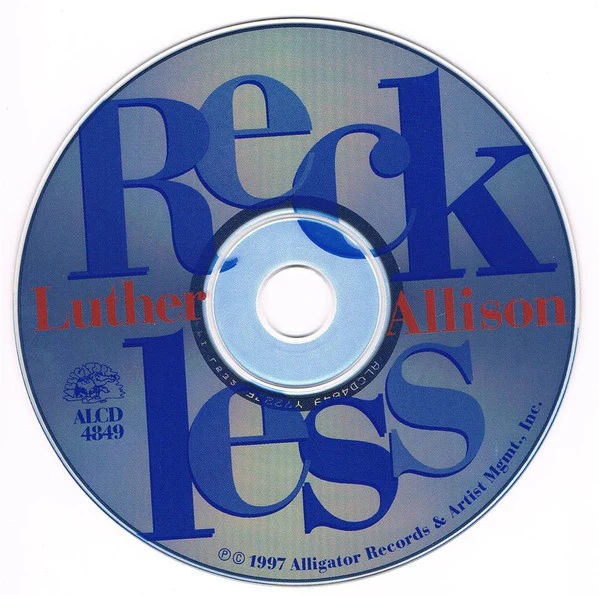 Luther Allison - Reckless (CD, Album) - Image 3