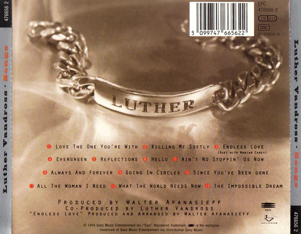 Luther Vandross - Songs (CD, Album) - Image 2