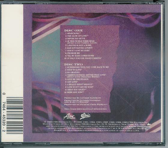 Luther Vandross - The Best Of Luther Vandross...The Best Of Love (2xCD, Album, Comp, RM) - Image 2