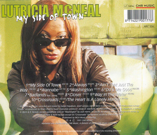 Lutricia McNeal - My Side Of Town (CD, Album) - Image 2
