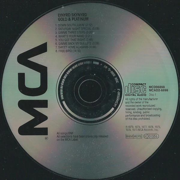 Lynyrd Skynyrd - Gold & Platinum (2xCD, Comp, RE) - Image 3