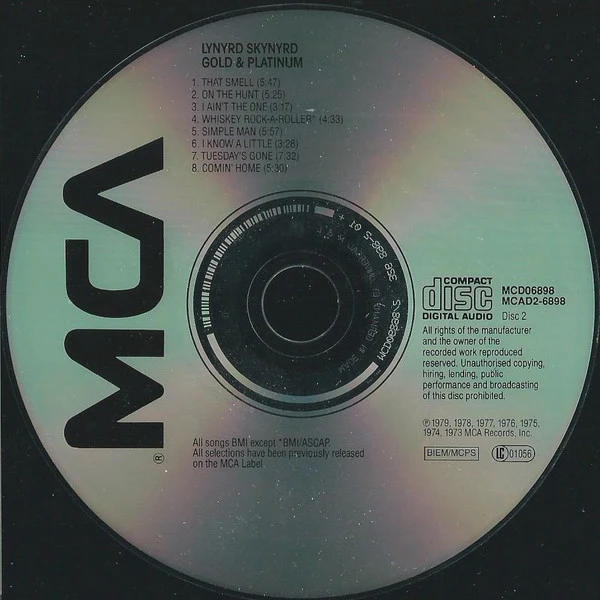 Lynyrd Skynyrd - Gold & Platinum (2xCD, Comp, RE) - Image 4