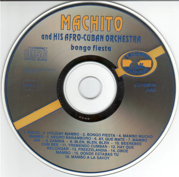 Machito And His Afro-Cuban Orchestra* - Bongo Fiesta (CD) - Image 4