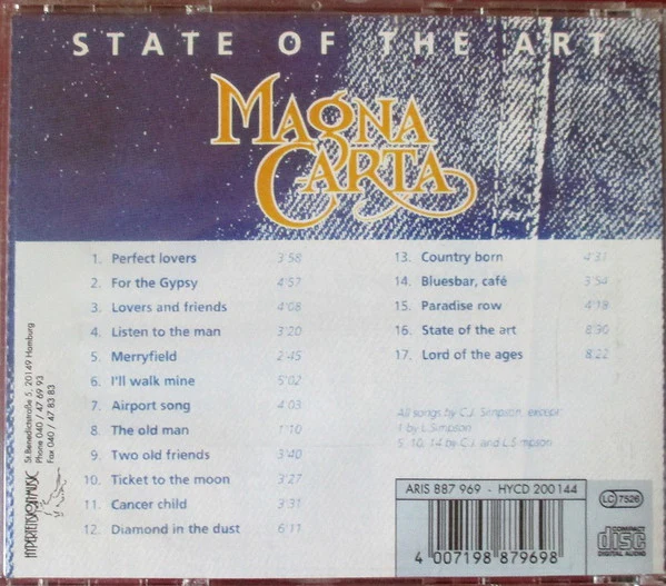 Magna Carta - State Of The Art (CD, Album) - Image 2