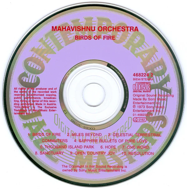 Mahavishnu Orchestra - Birds Of Fire (CD, Album, RE, RM) - Image 3