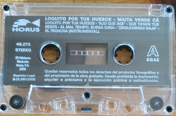 Maíta Vende Cá - Loquito Por Tus Huesos (Cass, Album) - Image 3