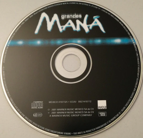 Maná - Grandes (CD, Comp) - Image 3