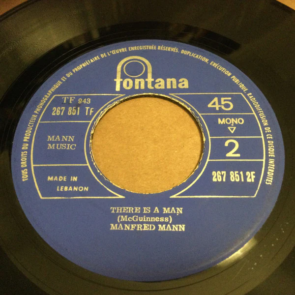 Manfred Mann - My Name Is Jack / There Is A Man (7", Single, Mono) - Image 2