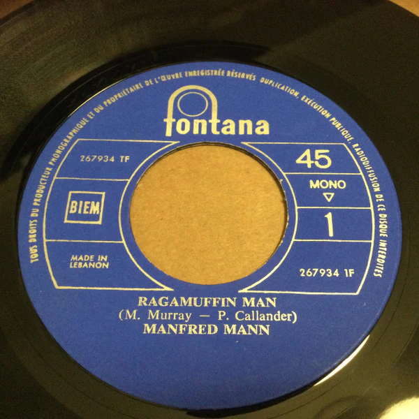 Manfred Mann - Ragamuffin Man (7", Single, Mono) - Image 2