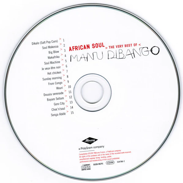 Manu Dibango - African Soul > The Very Best Of < (CD, Comp) - Image 3