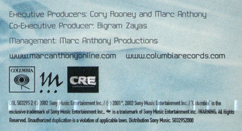 Marc Anthony - Mended (CD, Album, RE) - Image 3