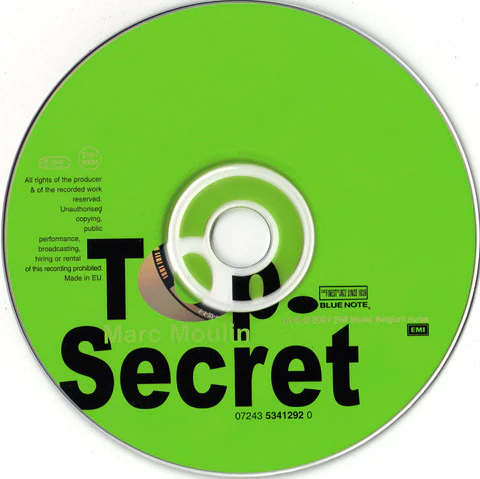 Marc Moulin - Top Secret (CD, Album) - Image 3