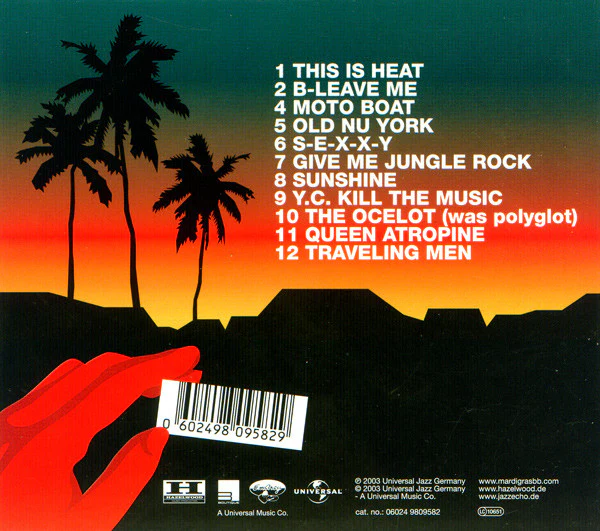 Mardi Gras.BB - Heat (CD, Album, Dig) - Image 3