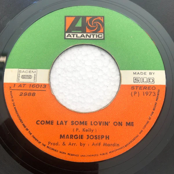 Margie Joseph - Come Lay Some Lovin' On Me / Ridin' High (7", Single)