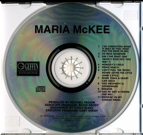 Maria McKee - Maria McKee (CD, Album, RE) - Image 3