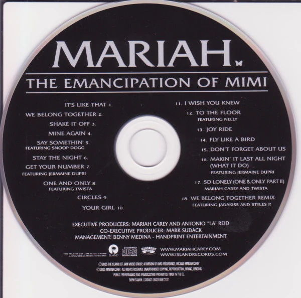 Mariah Carey - The Emancipation Of Mimi (CD, Album, Ult) - Image 3