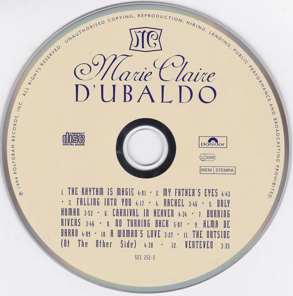 Marie Claire D'Ubaldo* - Marie Claire D'Ubaldo (CD, Album) - Image 3
