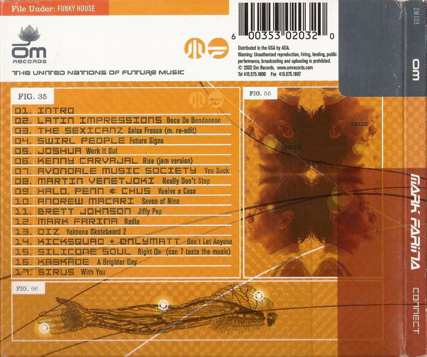 Mark Farina - Connect (CD, Mixed) - Image 2