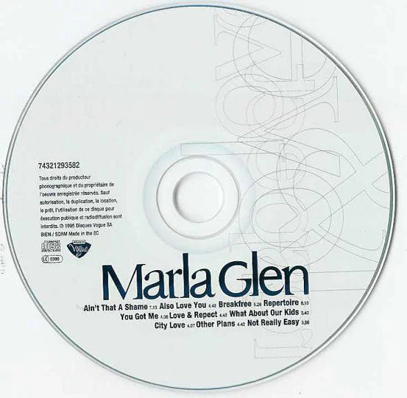 Marla Glen - Love & Respect (CD, Album) - Image 3