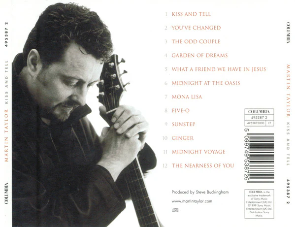 Martin Taylor - Kiss And Tell (CD, Album) - Image 2