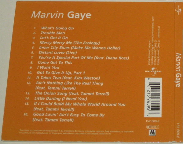 Marvin Gaye - Marvin Gaye (CD, Comp, Dig) - Image 4