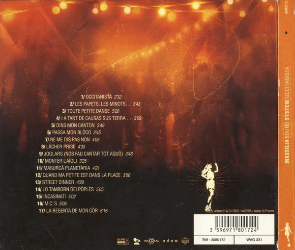 Massilia Sound System - Occitanista (CD, Album, Dig) - Image 2