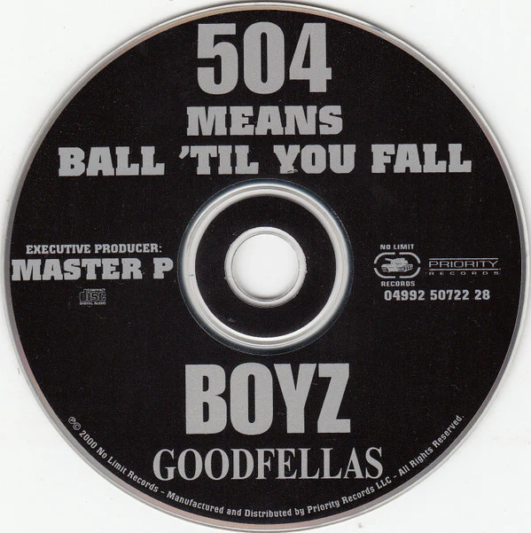 Master P Presents 504 Boyz - Goodfellas (CD, Album) - Image 3