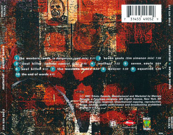 Material - Seven Souls (CD, Album, RE) - Image 2