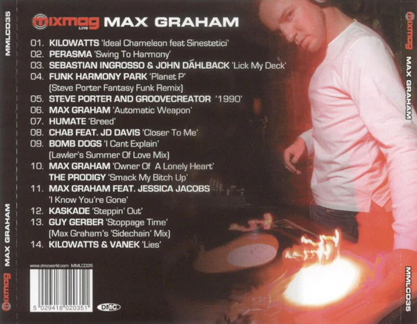 Max Graham - Mixmag Live (CD, Comp, Mixed) - Image 4