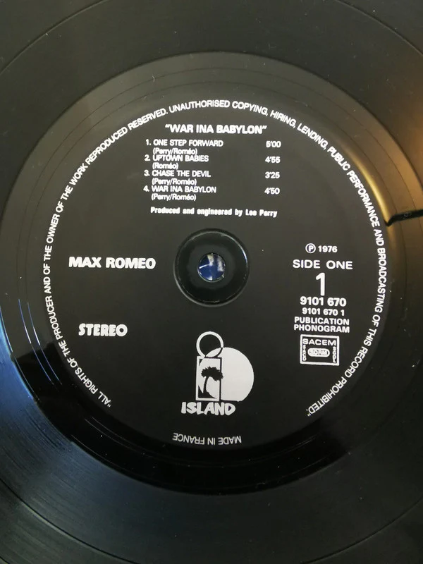 Max Romeo & The Upsetters - War Ina Babylon (LP, Album, RE) - Image 4