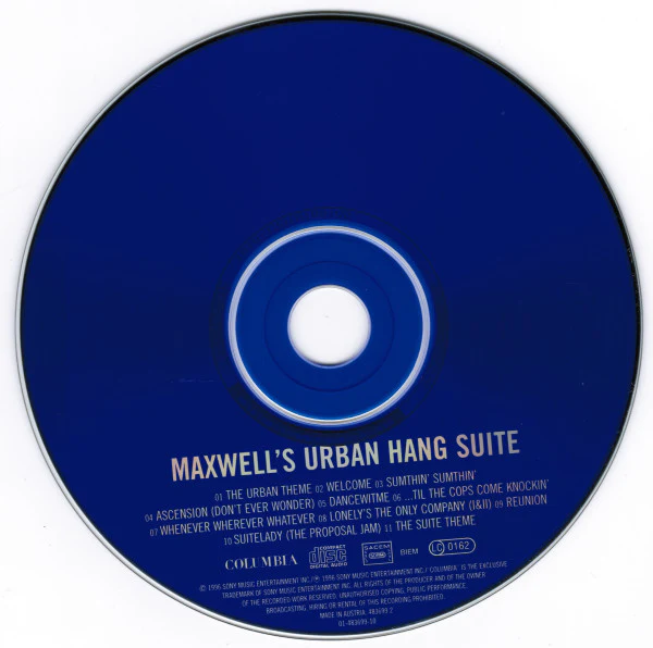Maxwell - Maxwell's Urban Hang Suite (CD, Album) - Image 3