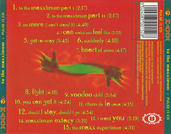 Maxx - To The Maxximum (CD, Album) - Image 4