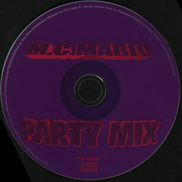 MC Mario - Party Mix (CD, Mixed) - Image 3