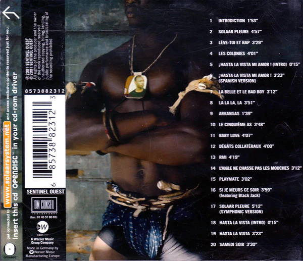 MC Solaar - Cinquieme As (Fifth Ace) (CD, Album, Enh) - Image 2