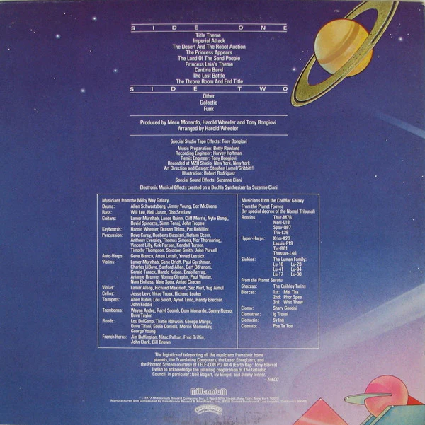 Meco Monardo - Music Inspired By Star Wars And Other Galactic Funk (LP, Album, San)