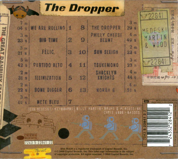 Medeski Martin And Wood* - The Dropper (CD, Album) - Image 2
