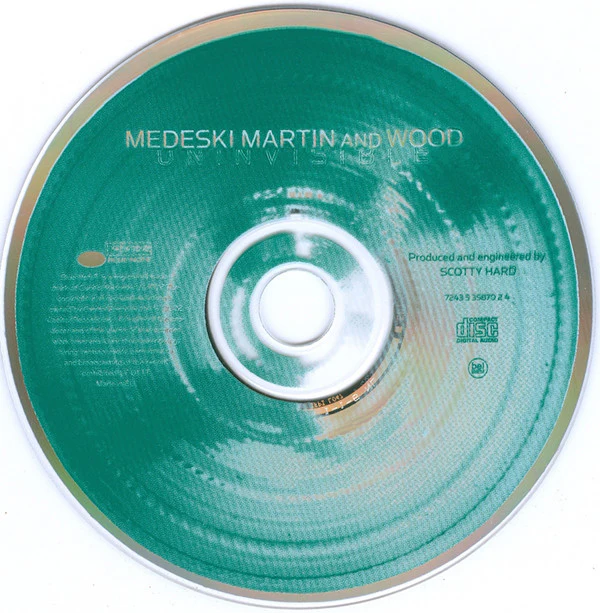 Medeski Martin And Wood* - Uninvisible (CD, Album, Dig) - Image 3