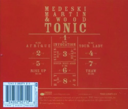 Medeski Martin & Wood - Tonic (CD, Album, RE, IMS) - Image 2